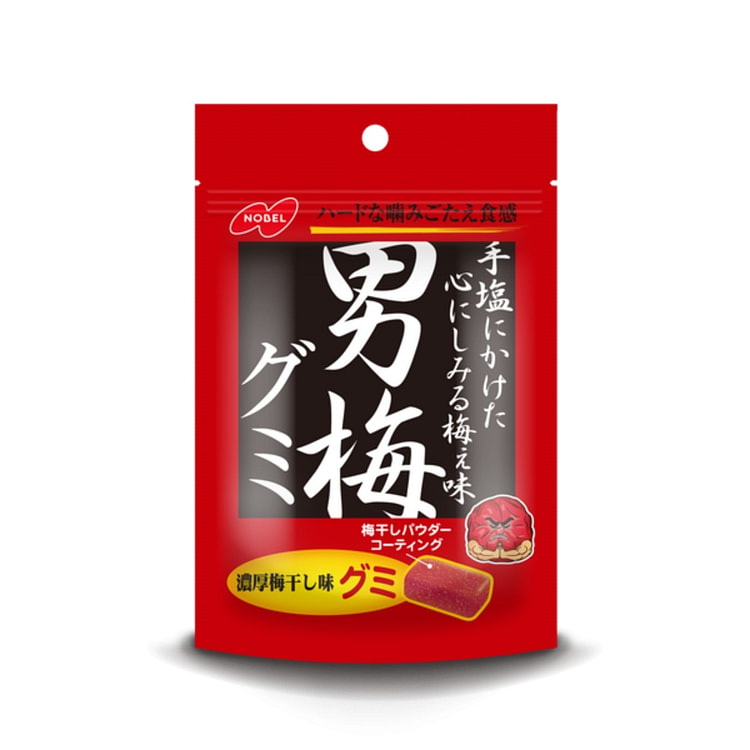 NOBEL 男梅耐嚼软糖（浓厚梅干味） 41g 1 包