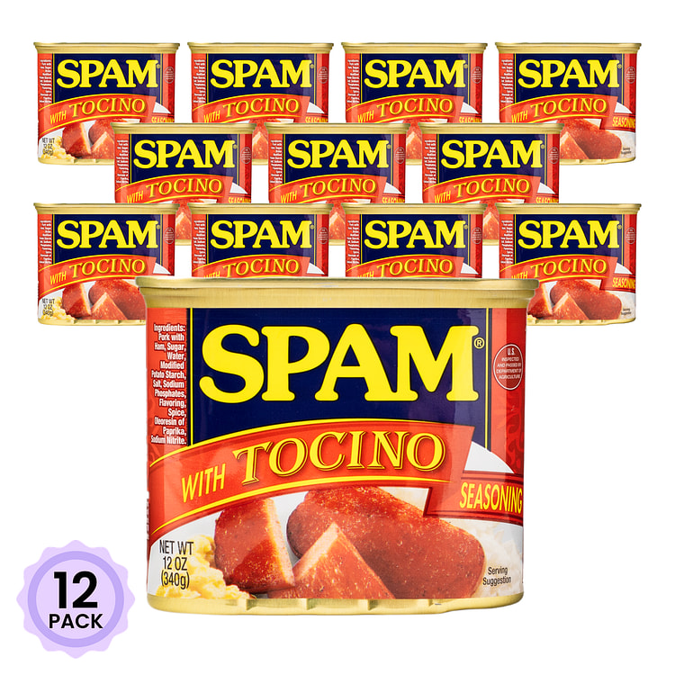 Hormel Spam with Tocino Seasoning 12 oz*12 pack
