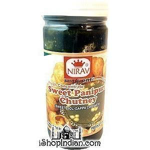 Nirav Pani Puri Concentrate – Sweet, 7.74 oz bottle 7.74 oz