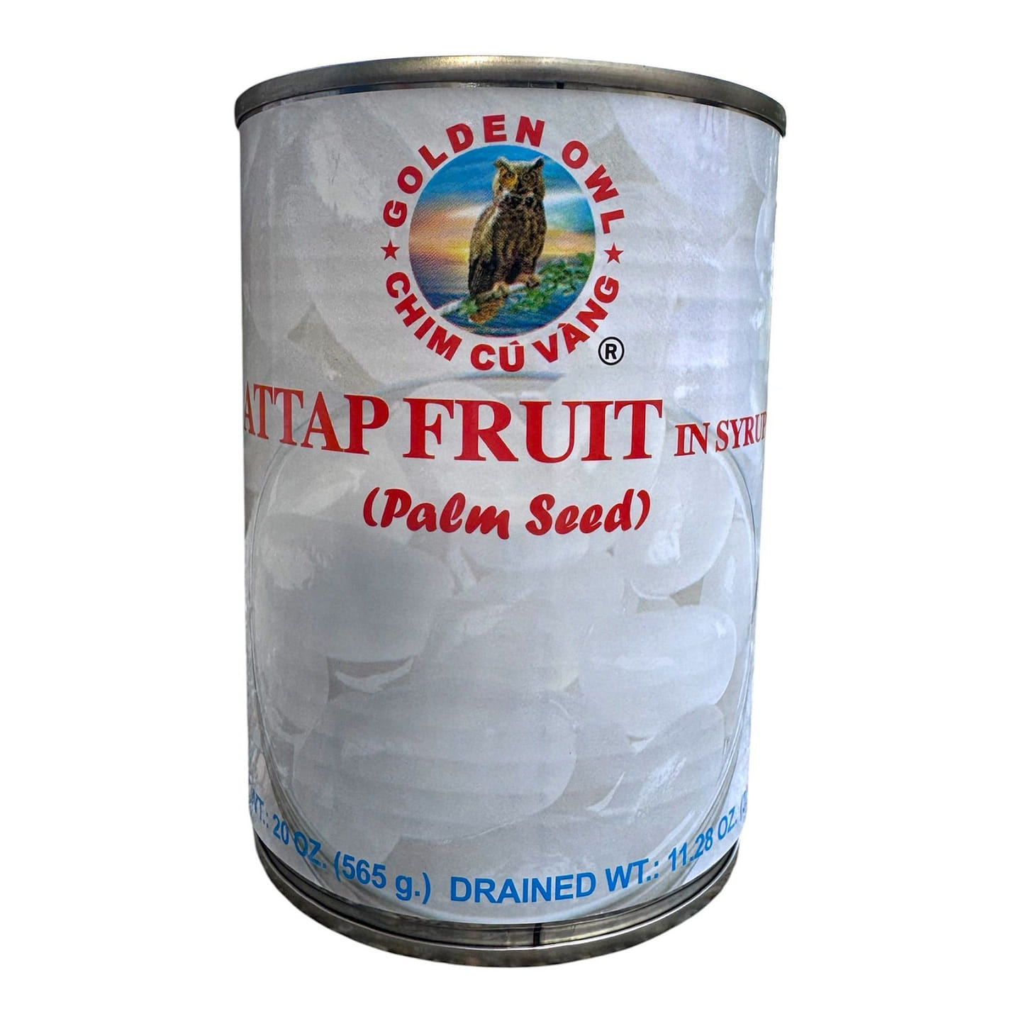 Golden Owl’s Attap Fruit in Syrup (Palm Seed) 565 g