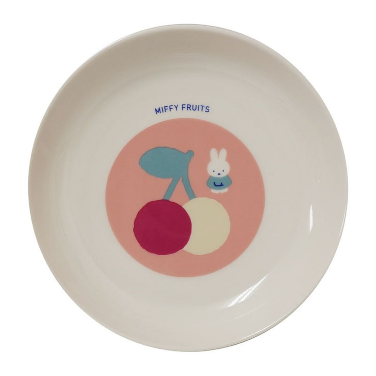 Miffy Fruits 可微波咖喱意面陶瓷餐盘