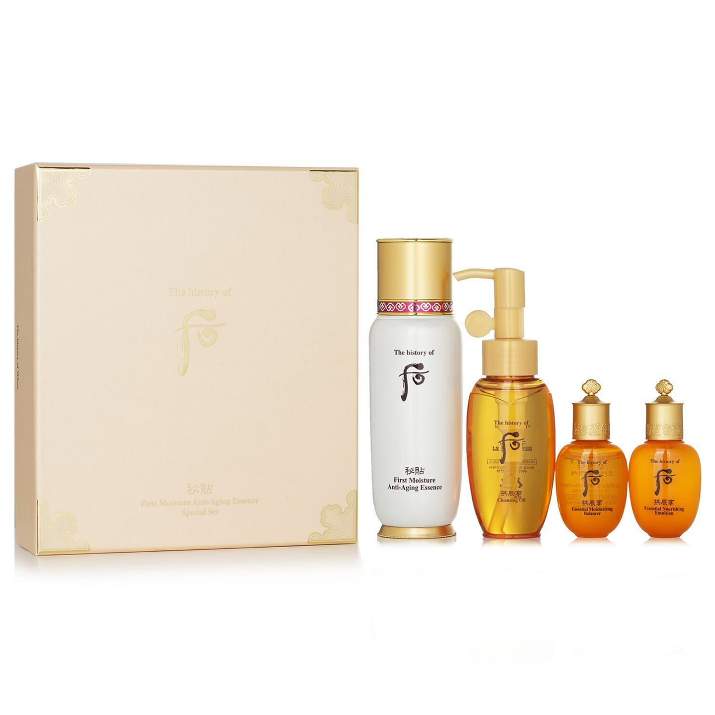 Whoo (The History Of Whoo) Bichup First Care Moisture Anti-Aging Essence Special Set 4 each