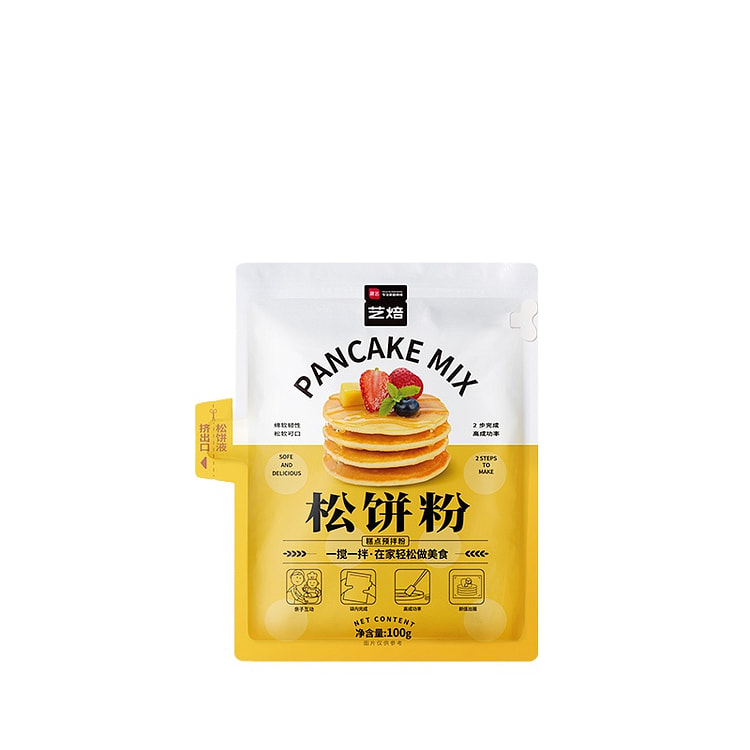 Exhibition Art Baking and Kneading Muffin Powder Waffle Powder Breakfast Ho