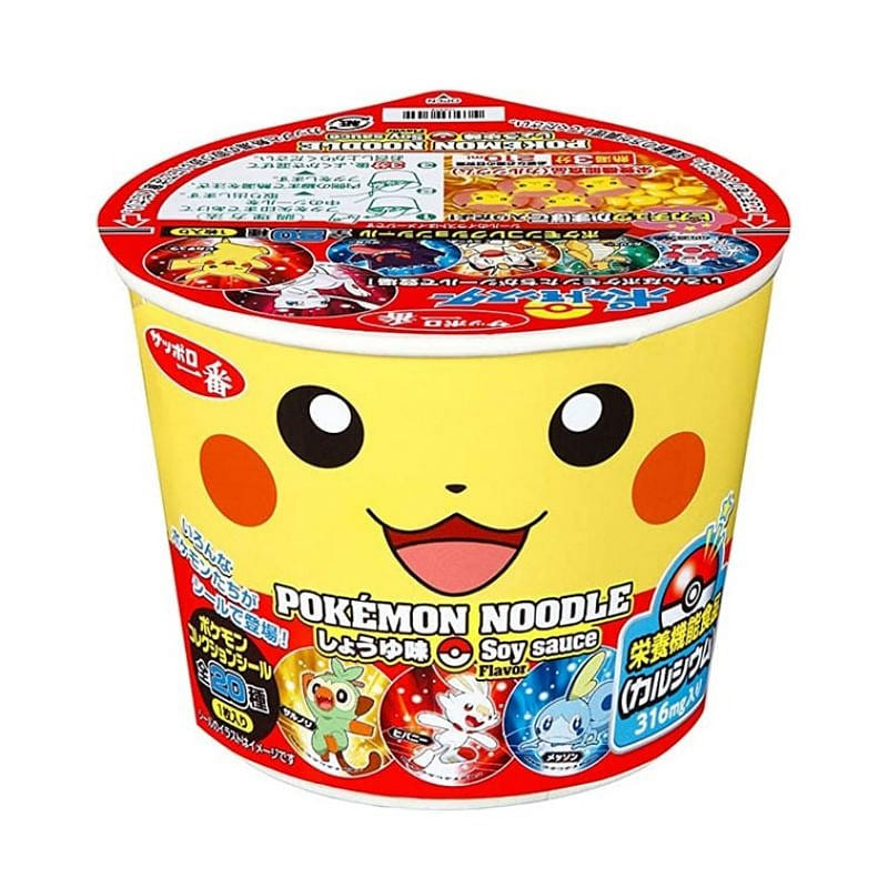 Pokemon Noodles Soy Sauce 38g 1 each