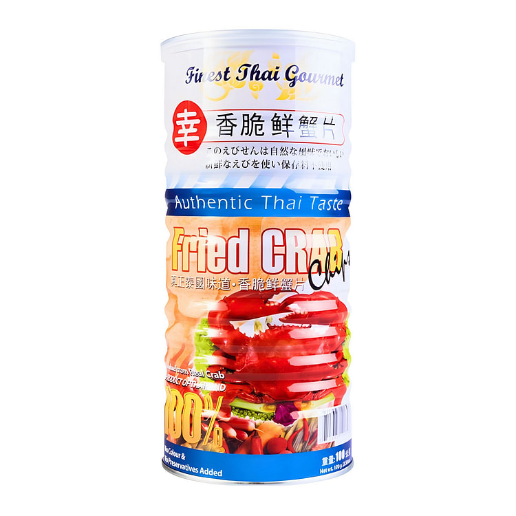 Finest Thai Gourmet Fried Crab Chip 90g 1 each