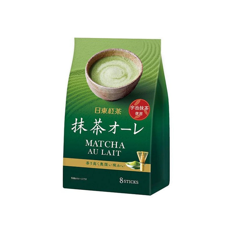 Nitto Black Tea Instant Matcha Milk 12g x 8 sticks 1 each