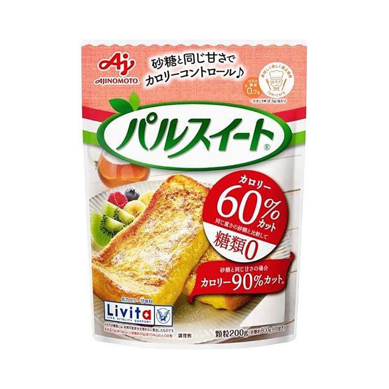 AJINOMOTO Ajinomoto Calo Giảm 90% Đường Trắng 200g 1 phần