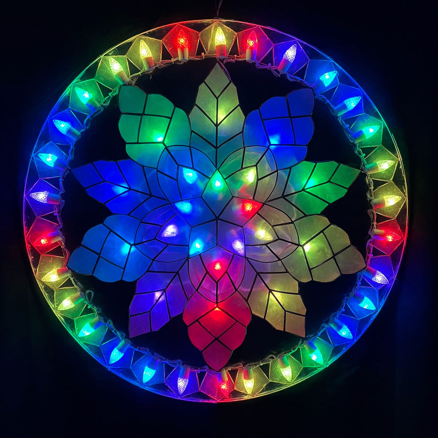 Multi-Color Lantern Smart Classic Capiz Parol 24 1 each