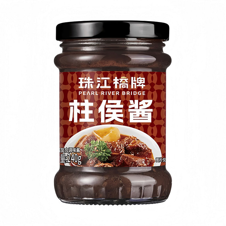珠江桥牌 柱侯酱广东柱候酱 240g*1瓶 240 克