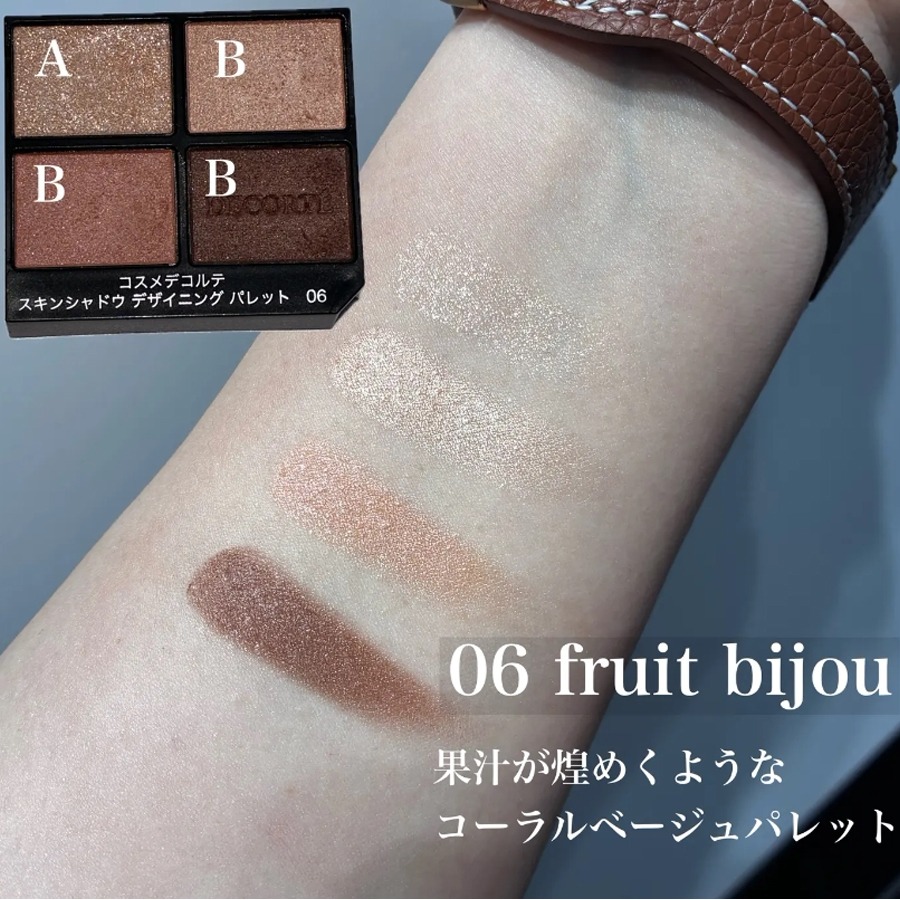 アイシャドウ DECORTE EYE PALETTE 06 fruit bijou Get DECORTE Eyeshadow Palette Shade 06 Fruit Bijou 5 g Delivered