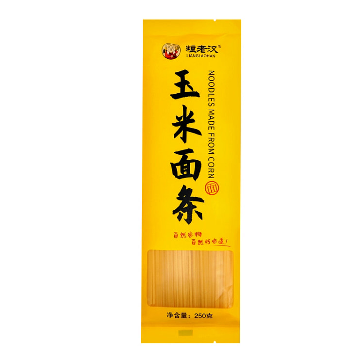 东北玉米面条 纯干黄面碴条粗粮主食250g*1袋