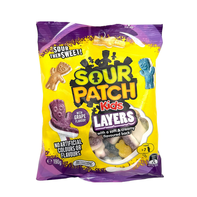 Sour Patch Kids Layers 190g 1 each