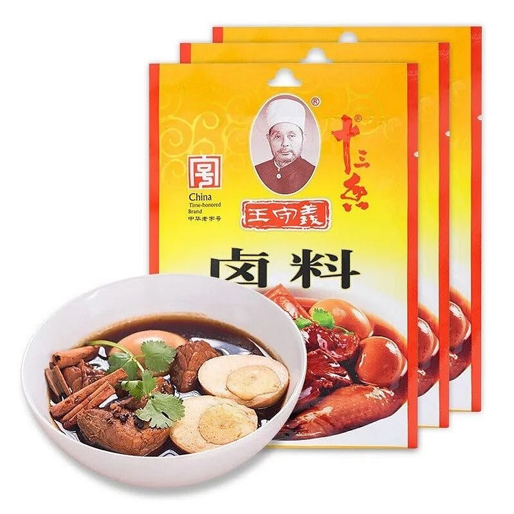 王守义 十三香卤料包 秘制香料 炖肉卤肉卤味卤鸡蛋 24 克*4 包