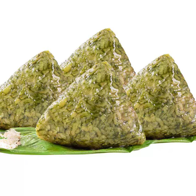 傅太粽子新鲜抹茶豆沙粽 纯手工 真空袋包装 2只装