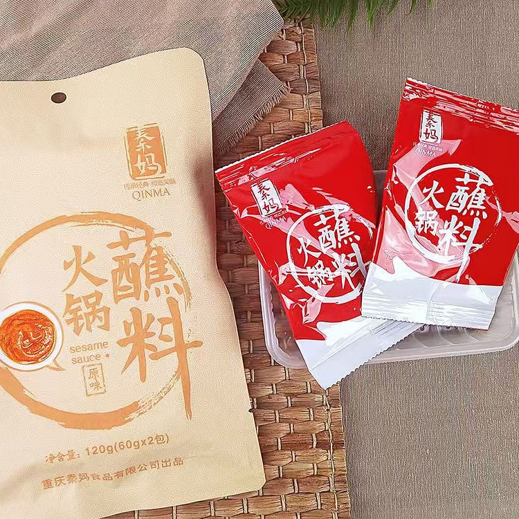 重庆秦妈火锅原味蘸料120g