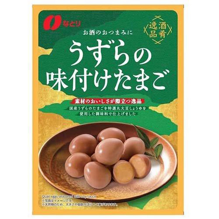 日本直邮 NATORI 下酒开胃零食 卤味鹌鹑蛋
