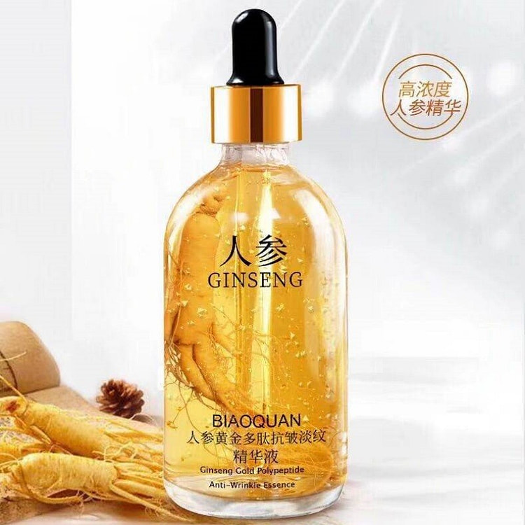 人参精华液 抗皱淡纹原液烟酰胺玻尿酸精华液 1瓶装 1 瓶