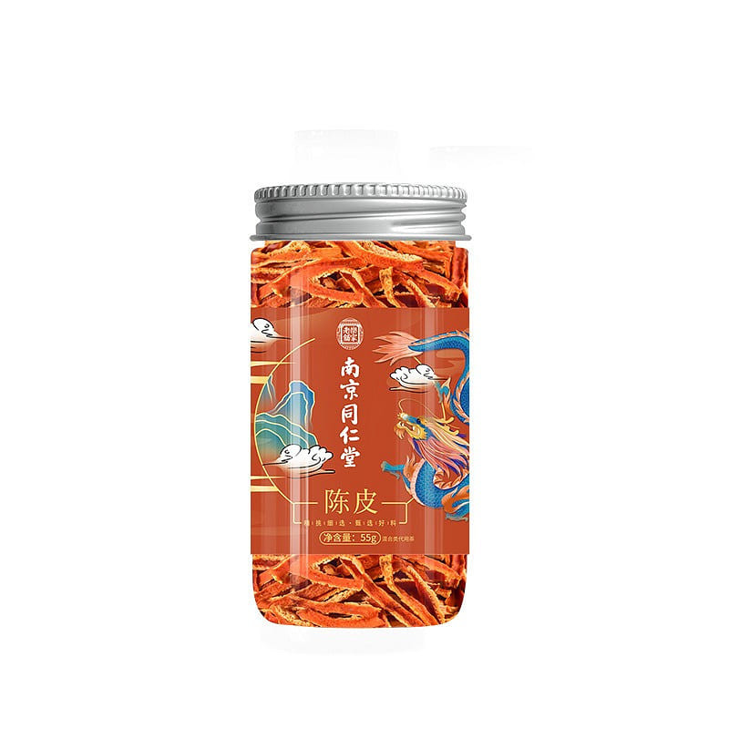 Nanjing Tongrentang Pericarp Tea Eight Immortals Fruit Health Tea 55g 55 g
