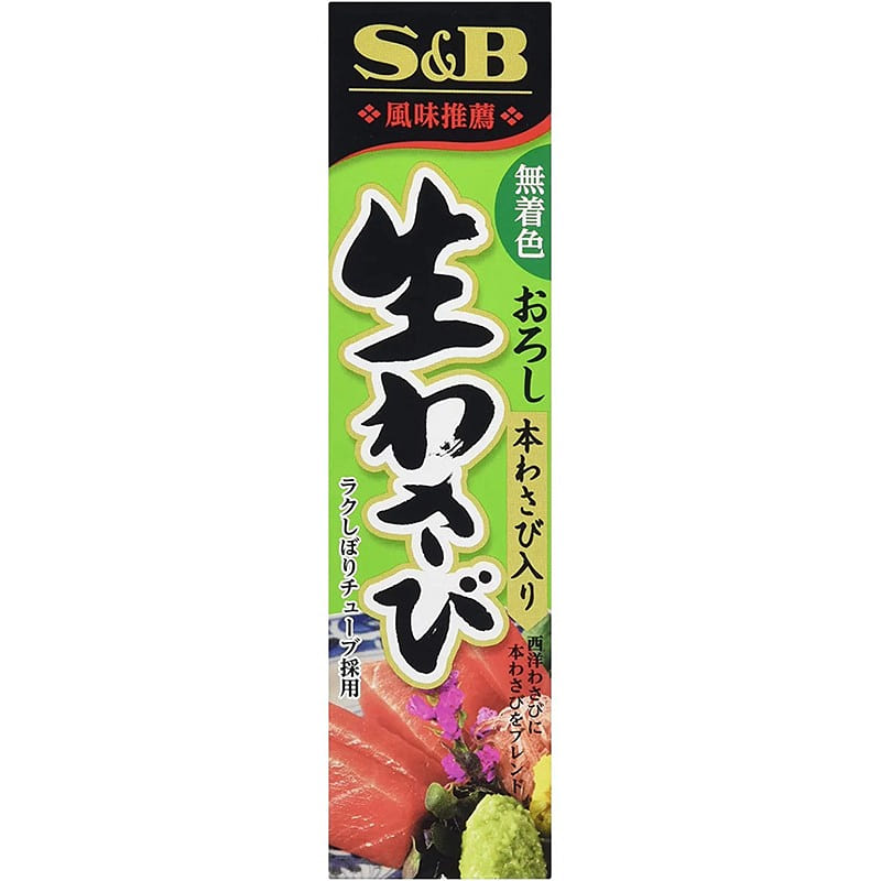 S&B Fresh Wasabi Sashimi Sushi Dipping Sauce 43g 1 each