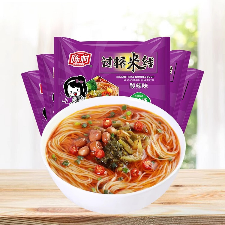 陈村过桥米线酸辣100g*5袋 500 克