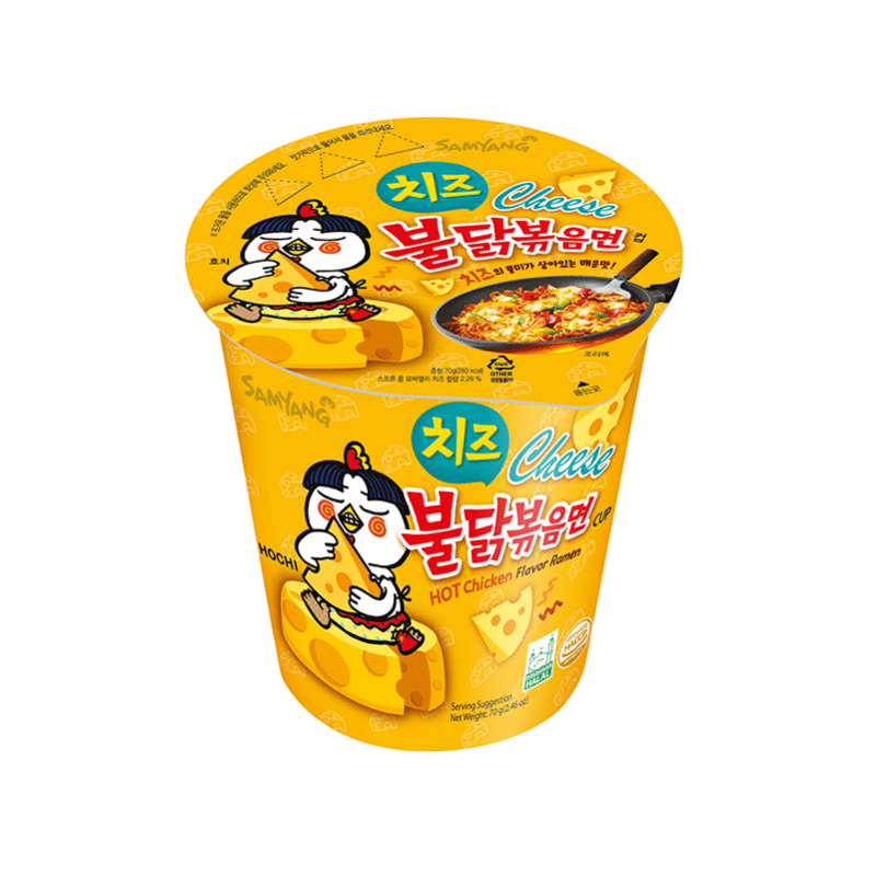 Samyang Buldak Ramen Cheese Hot Chicken Flavor 70 g
