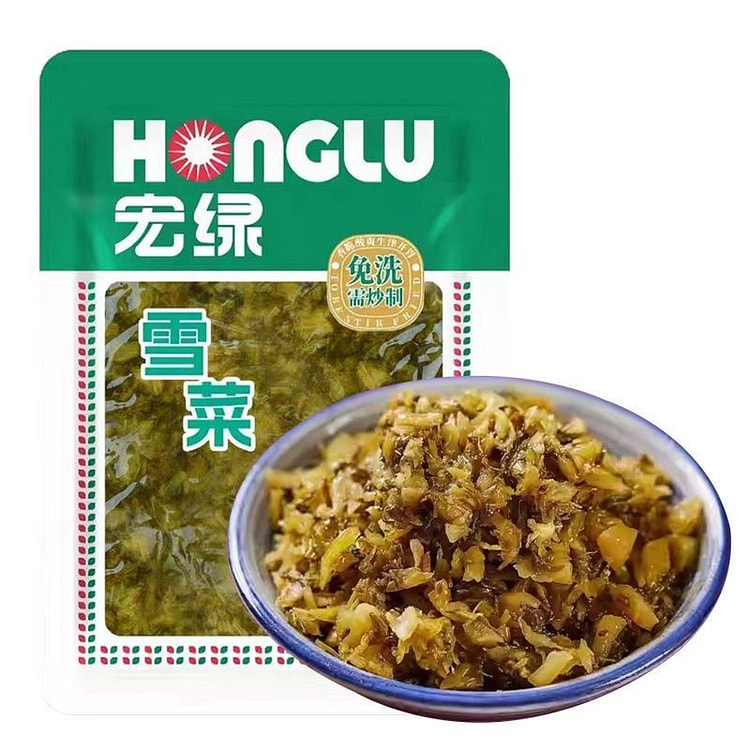Honglu, snow vegetables, pickled vegetables 200 g