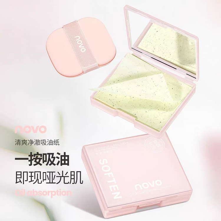 NOVO refreshing oil absorbing paper 1 each