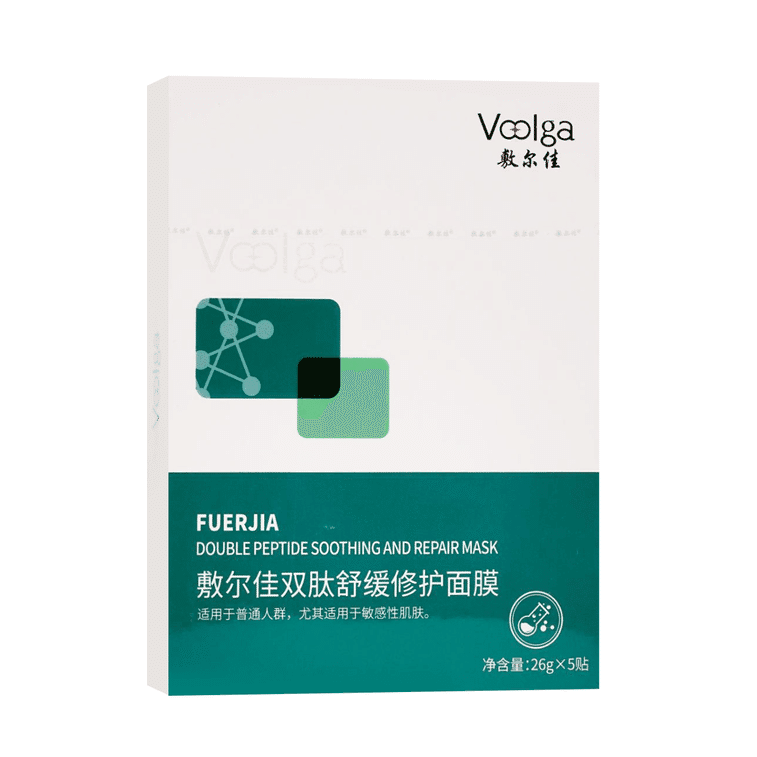 Voolga Double Peptide Soothing And Repair Mask 5 pcs 1 box