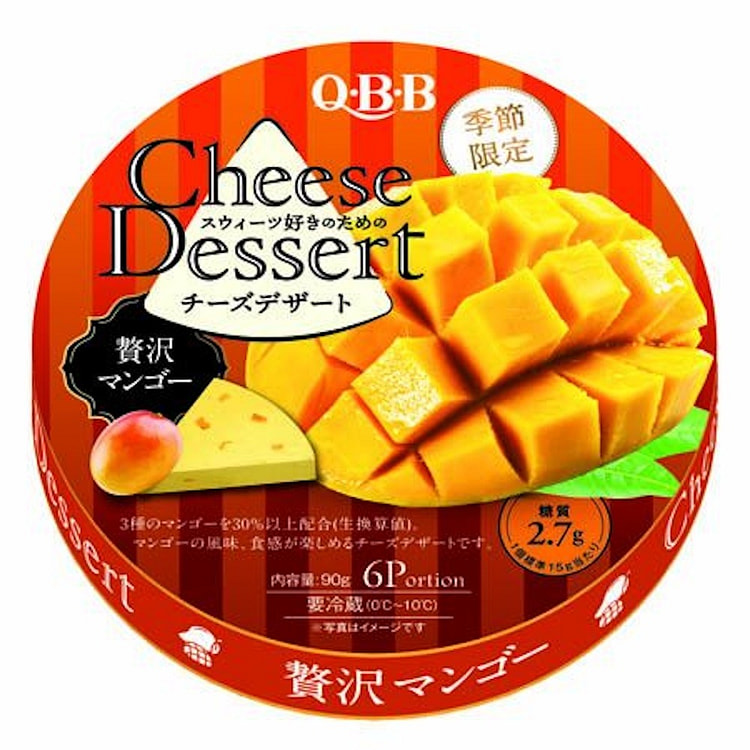 QBB Cheese Dessert Luxury Mango 6P 1 box