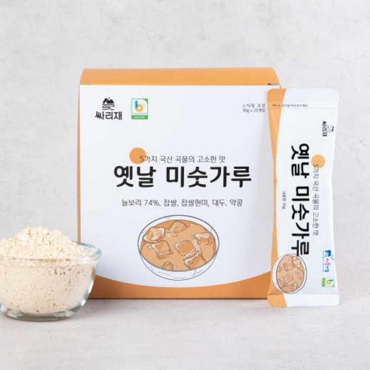 Ssarijae韩国传统谷物粉（美味谷) 30 克