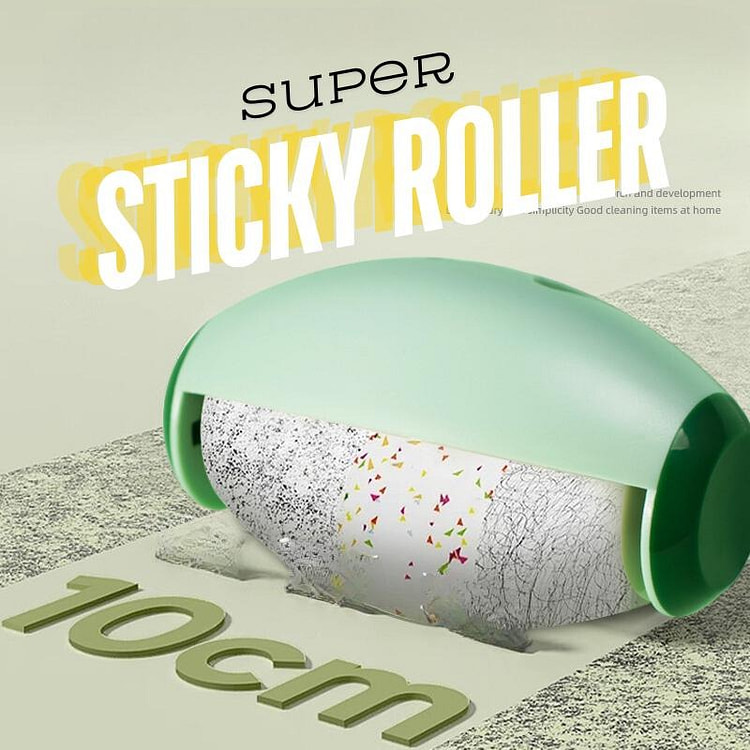 Reusable&Washable Lint Roller Pet Hair Remover White