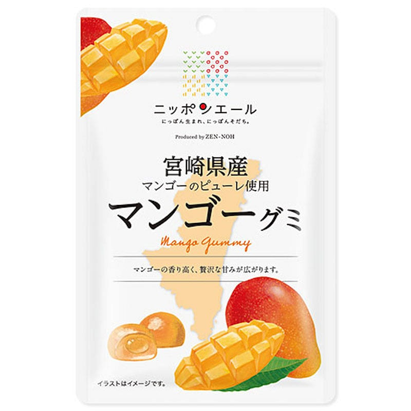 ZEN-NOH Mango From Miyazaki-Ken Gummy 40g 40 g
