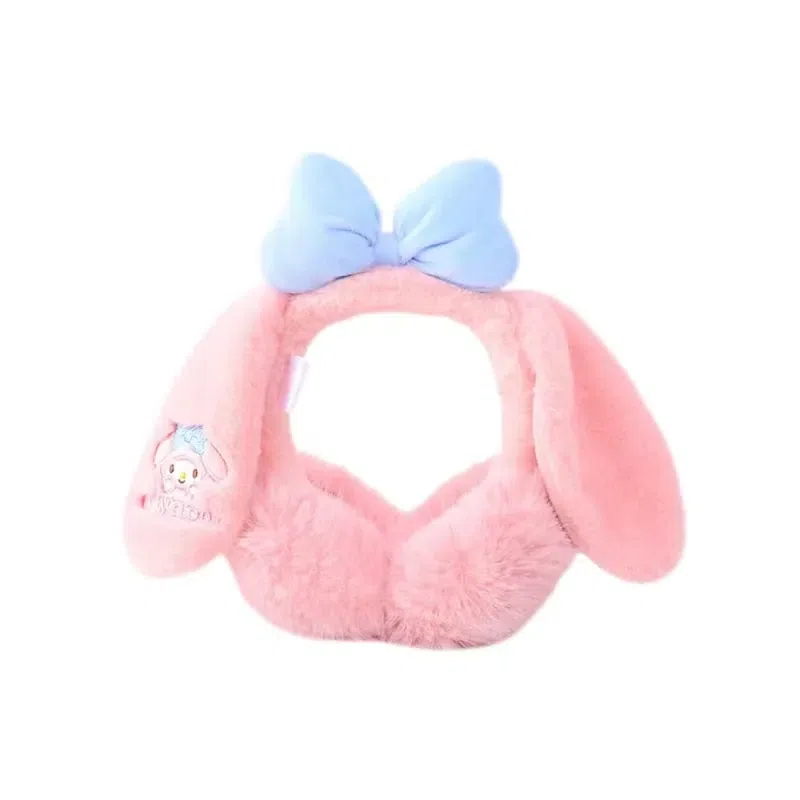 Sanrio Children’s Plush Folding Earmuffs For Winter Warmth -My Melody 1 each