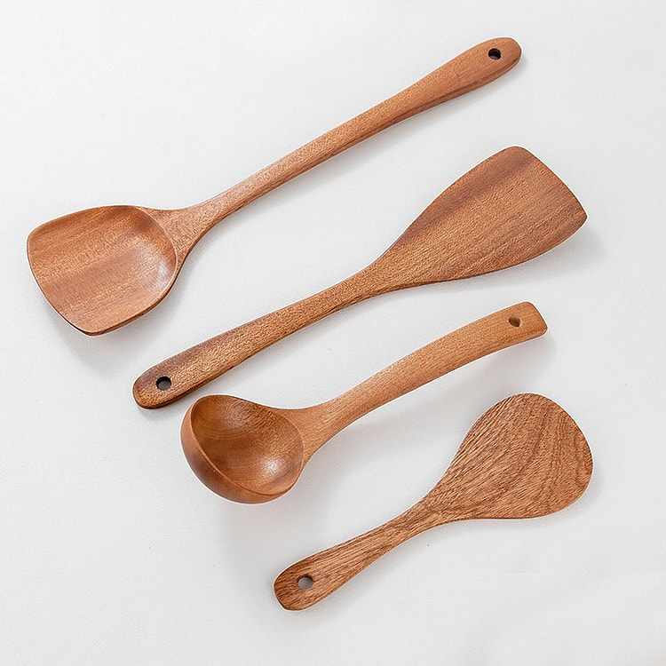 SUMI Artisan-Crafted Rosewood Kitchenware Set