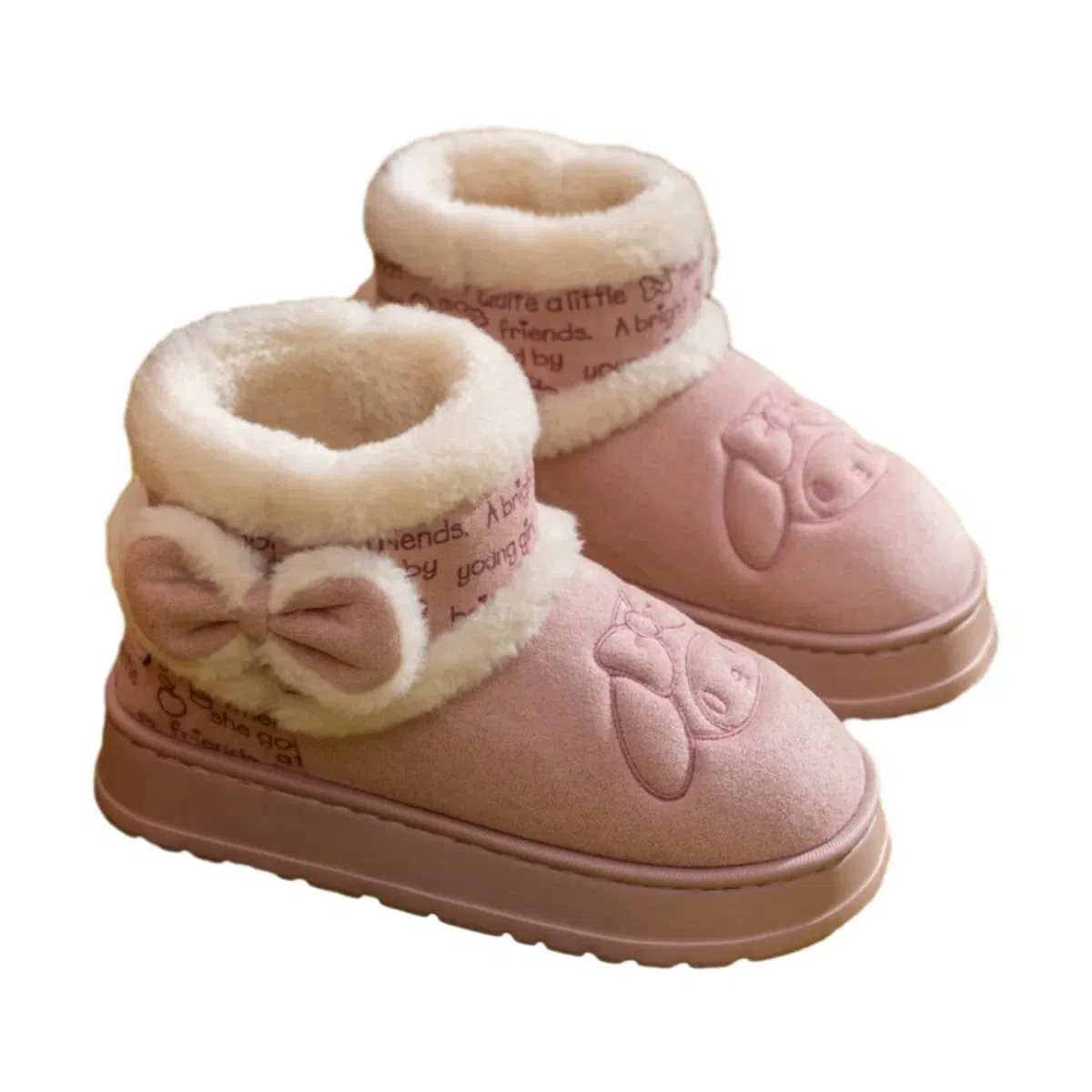 Warm Parent-child Snow Boots – My Melody 30-31Size 1 each
