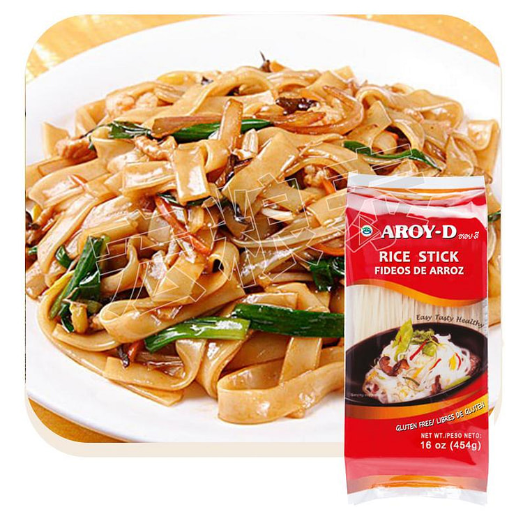 Anleli Rice vermicelli imported from Thailand authentic 3mm dry pho 454 g *