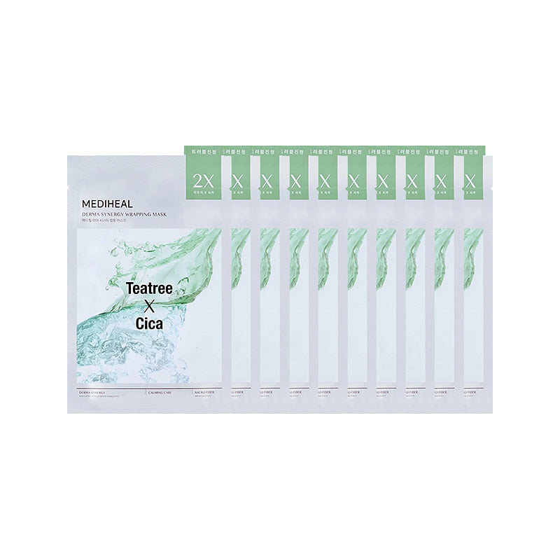 Mediheal Teatree X Cica Calming Care Mask 10 each