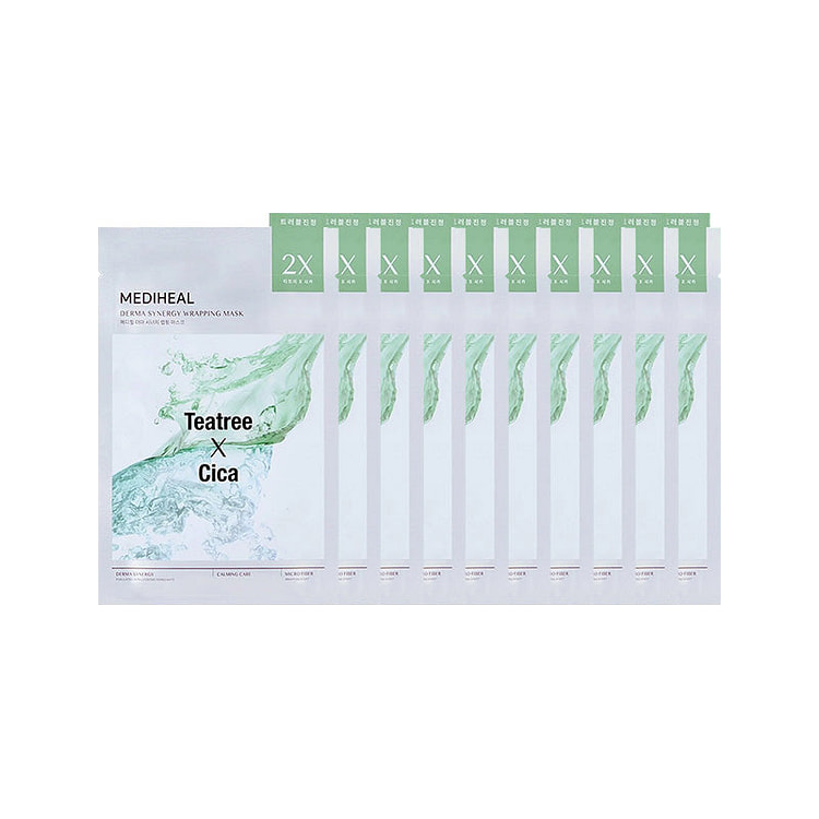 韩国Mediheal 茶树+Cica 镇静护理面膜
