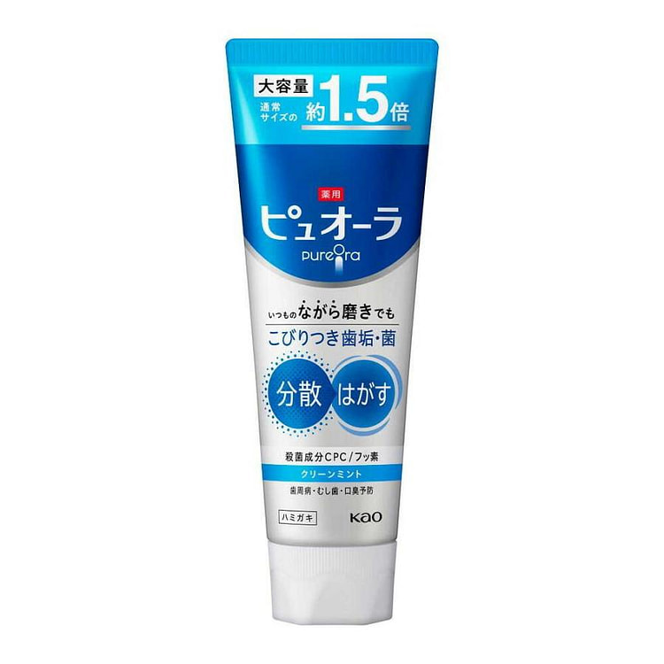 KAO花王 PURE ORA 牙膏 薄荷 170g