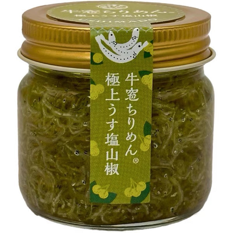 服部水山牛窗薄面淡盐山椒 1 份