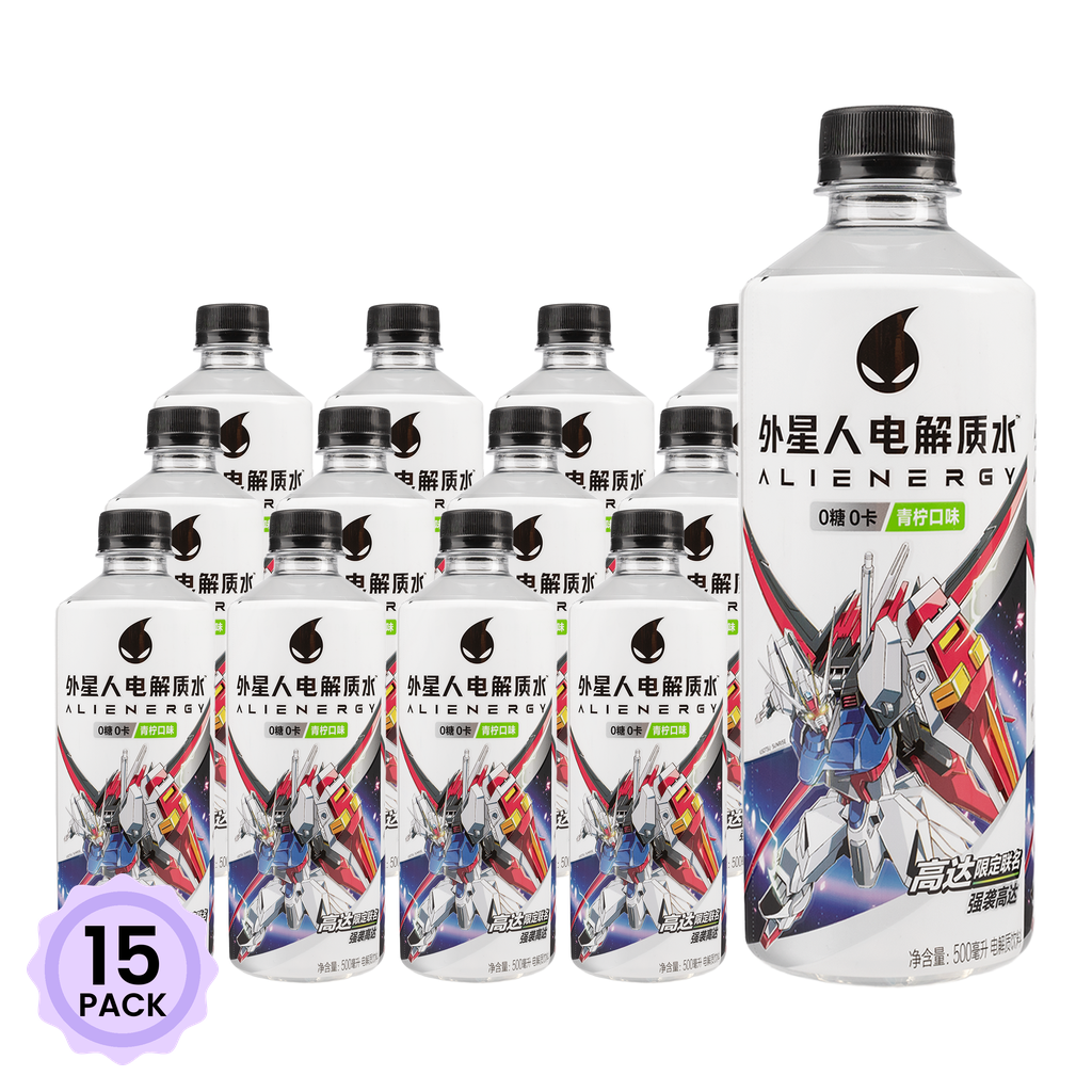 【やま】ダーバン エイリアン GMO サワーアムネシア 計20ml Get Genki Forest Alienergy Electrolyte Water, Lime (2