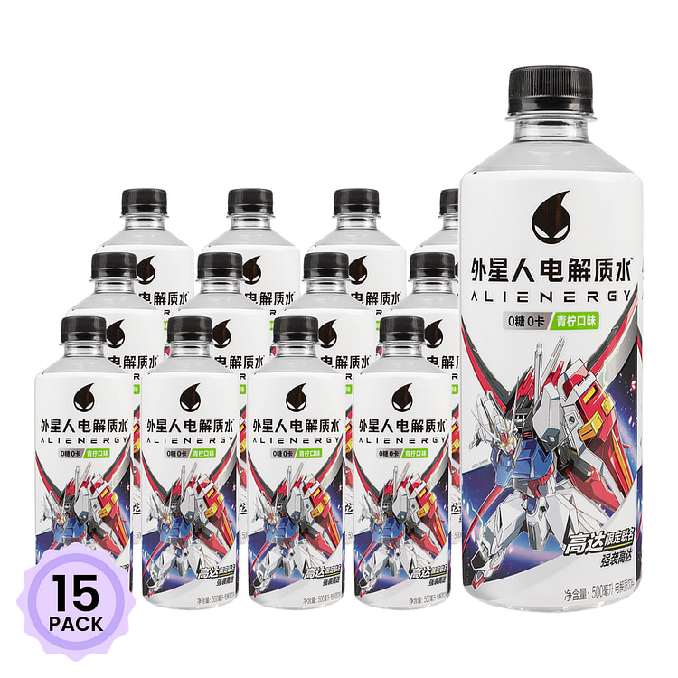 Genki Forest Alienergy Electrolyte Water, Lime (2 versions random deliver) 