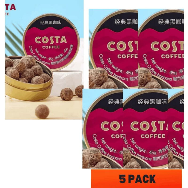 COSTA Coffee Candy Classic BlackCoffeeFlavor 45g*5 45 g
