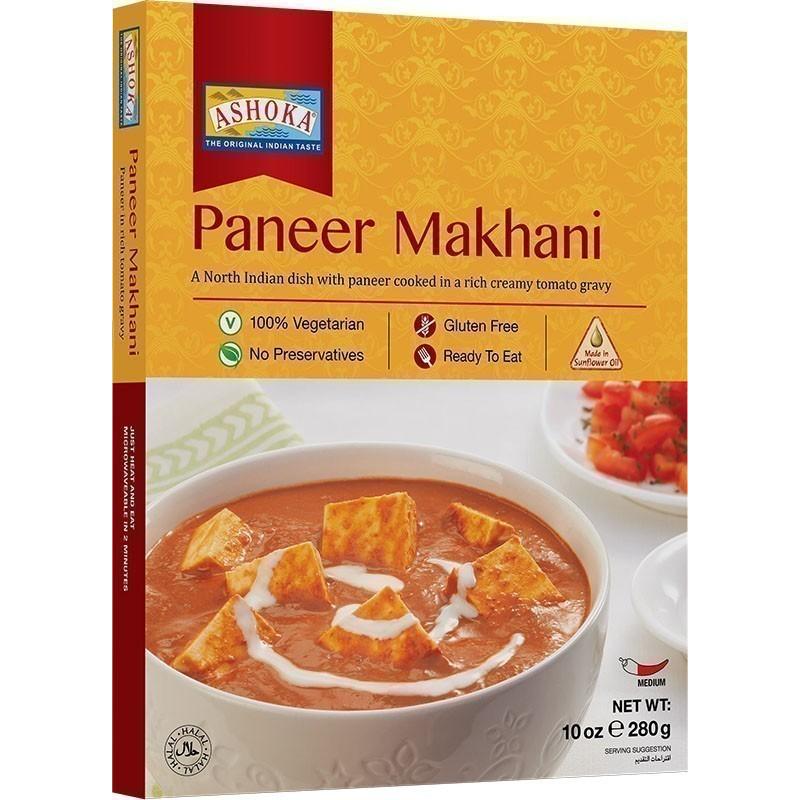 Ashoka Paneer Makhani (Ready-to-Eat), 10 oz box 10 盎司