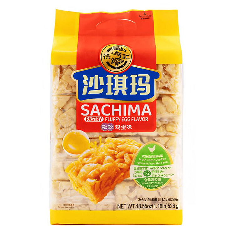 许福记萨奇玛蓬松蛋口味 526 克