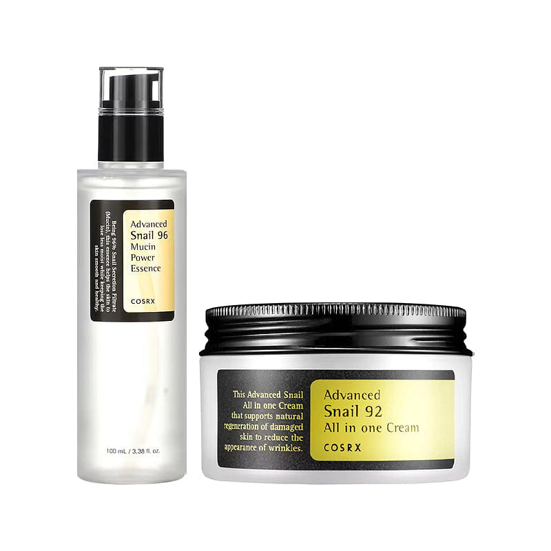 COSRX's Advanced Snail Duo Power Essence + Cream 1 each