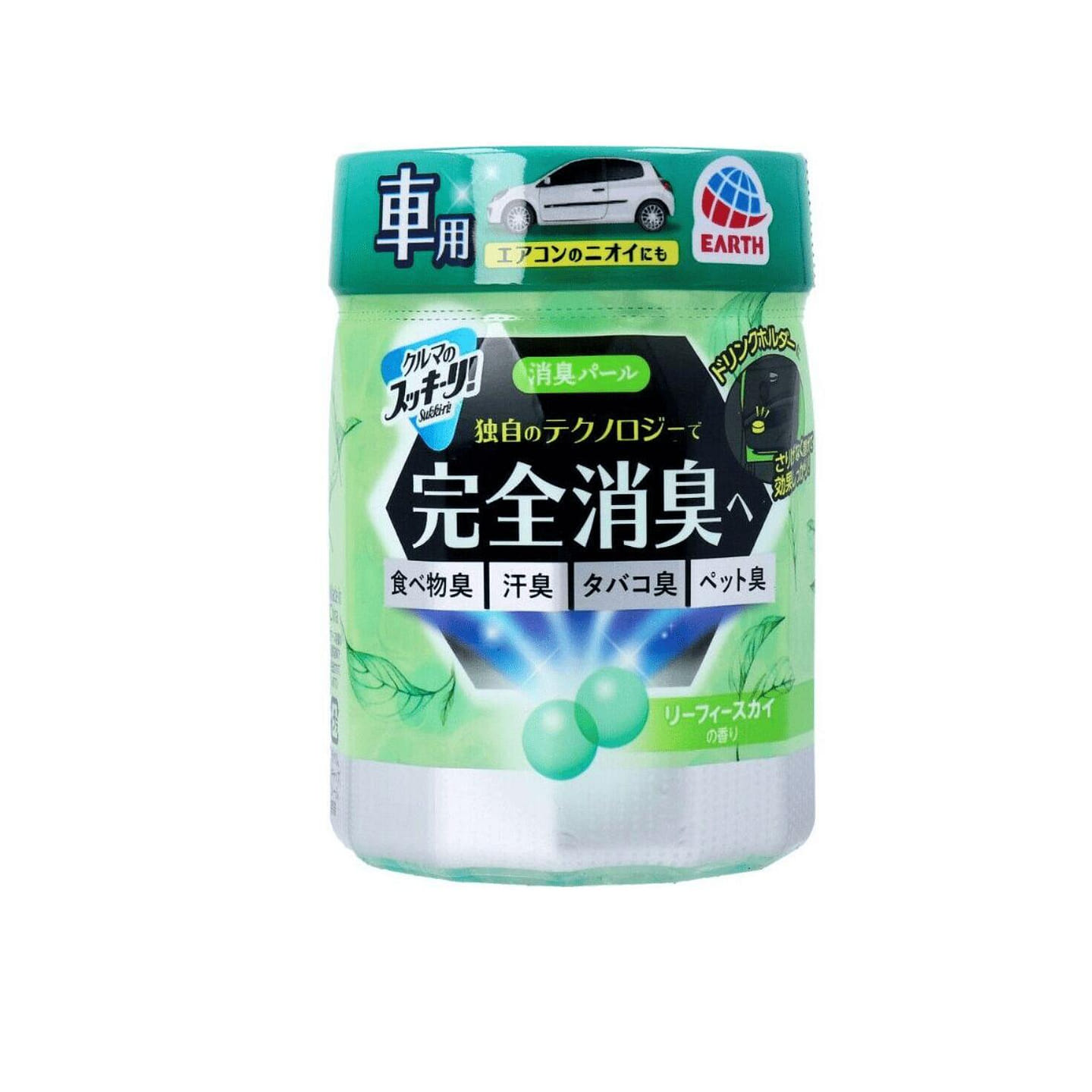 Earth Deodorant for Car 160g green 1 each