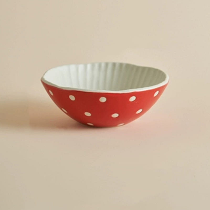 Adorable Mushroom Ceramic 6 Bowl 1 each
