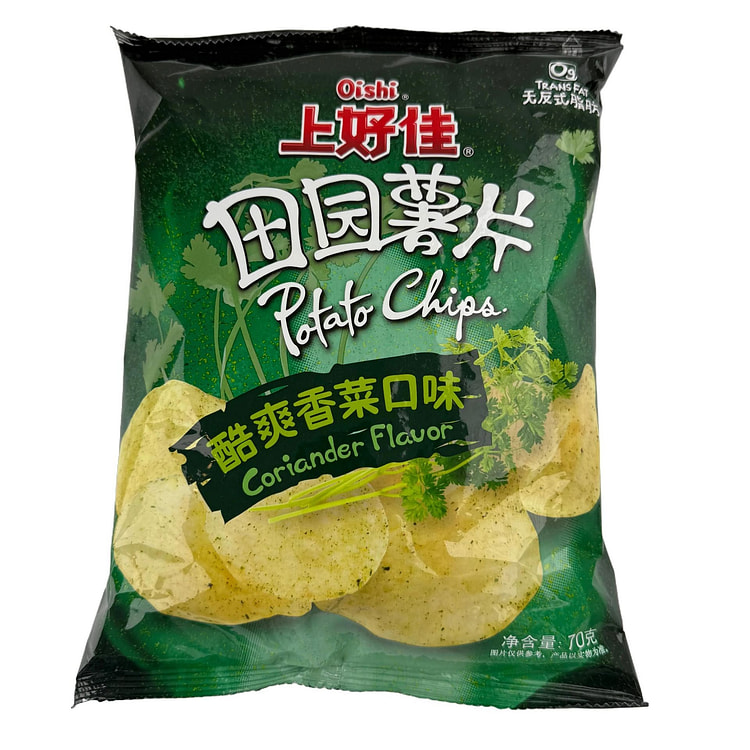 上好佳香菜薯片 70 克