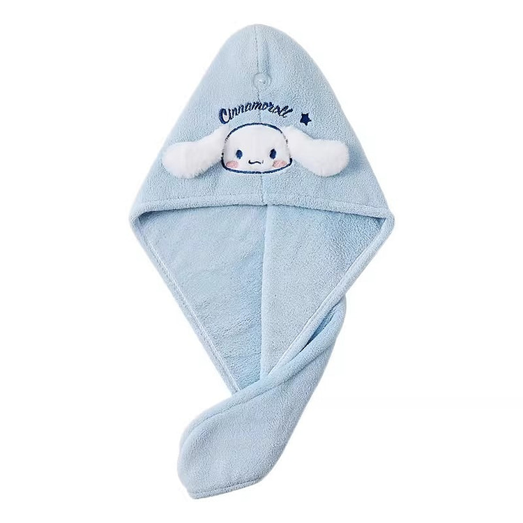 玉桂狗干发帽女速干毛巾超强吸水包头巾可爱新款 1 份